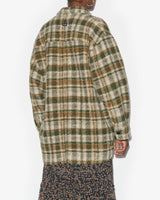 [I.MARANT] HARVELI COAT - KHAKI/ECRU