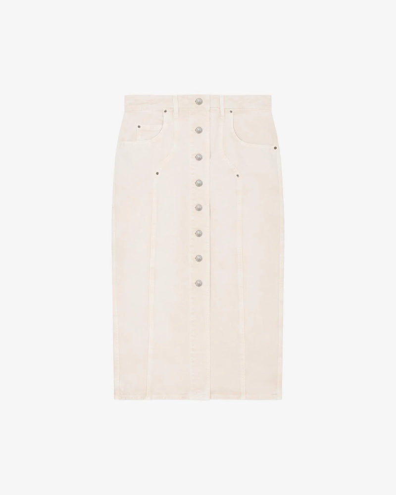 [I.MARANT] VANDY SKIRT- ECRU