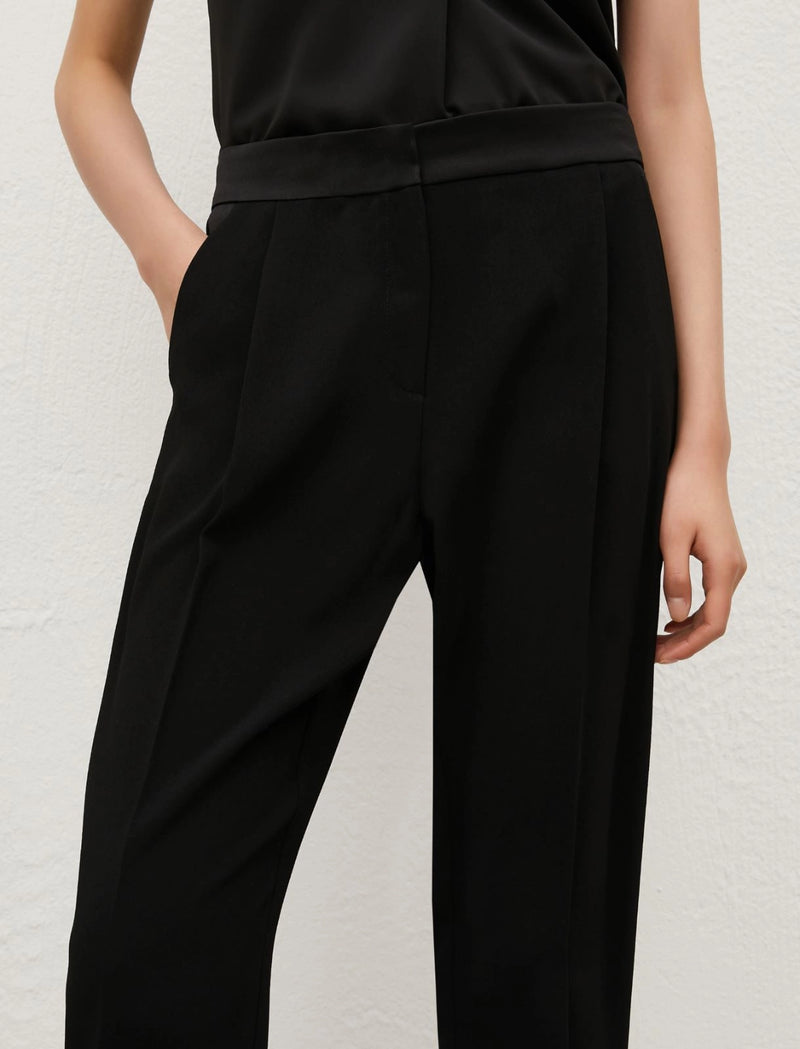 [MARELLA] IZABEL CREPE TROUSER - BLACK