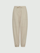 [MARELLA] FRASCA JOGGER TROUSERS - ECRU