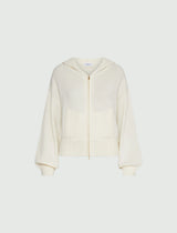 [MARELLA] Fucino Oversized Bomber Jacket - Cream