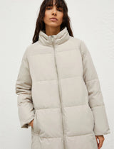 [MARELLA] CILE Cocoon-fit down jacket - WOOL WHITE