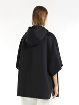 [Max Mara] Fase Toggle-Fastening Cashmere Cape - Ultramarine