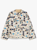 [Max Mara] Arizia Quilted Cotton Patchwork Jacket - Beige