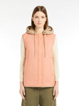 [Max Mara] Tecla Reversible gilet in water-repellent fabric - Beige