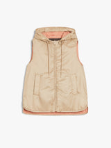 [Max Mara] Tecla Reversible gilet in water-repellent fabric - Beige