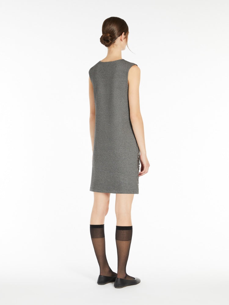 [Max Mara] Hot Sequinned Jersey Dress - Hot