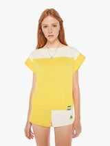 [MOTHER] The Swiper Yoker Tee - Yellow