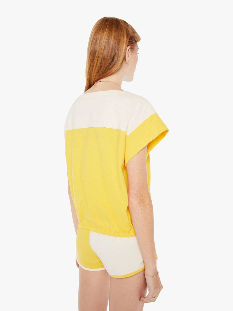 [MOTHER] The Swiper Yoker Tee - Yellow