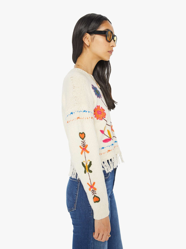 [MOTHER] The Itsy Jumper Fringe Sweater - Little Trinket RNK