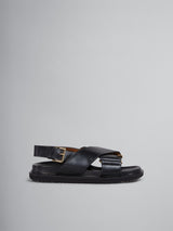 [MARNI] FUSSBETT SANDAL - BLACK