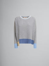 [MARNI] COLOR BLOCK CASHMERE JUMPER - SODIUM