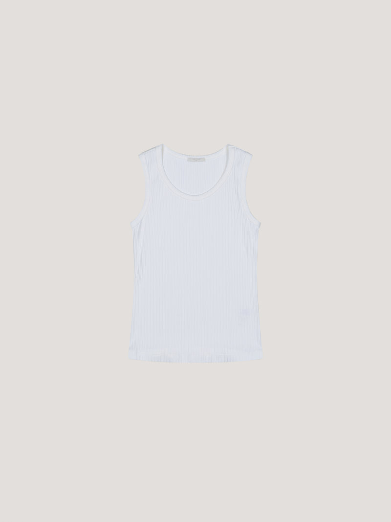 [CIRCOLO] TANK TOP - BIANCO