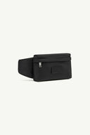 [MM6] Nylon Pockets Belt Bag - Black