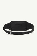 [MM6] Nylon Pockets Belt Bag - Black