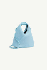 [MM6] Japanese Mesh Crossbody Bag- Blue Topaz