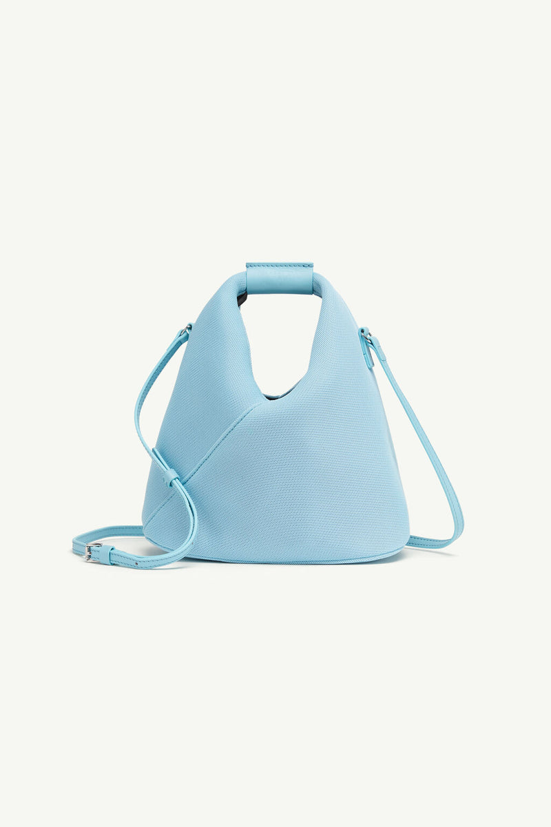 [MM6] Japanese Mesh Crossbody Bag- Blue Topaz