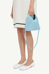 [MM6] Japanese Mesh Crossbody Bag- Blue Topaz