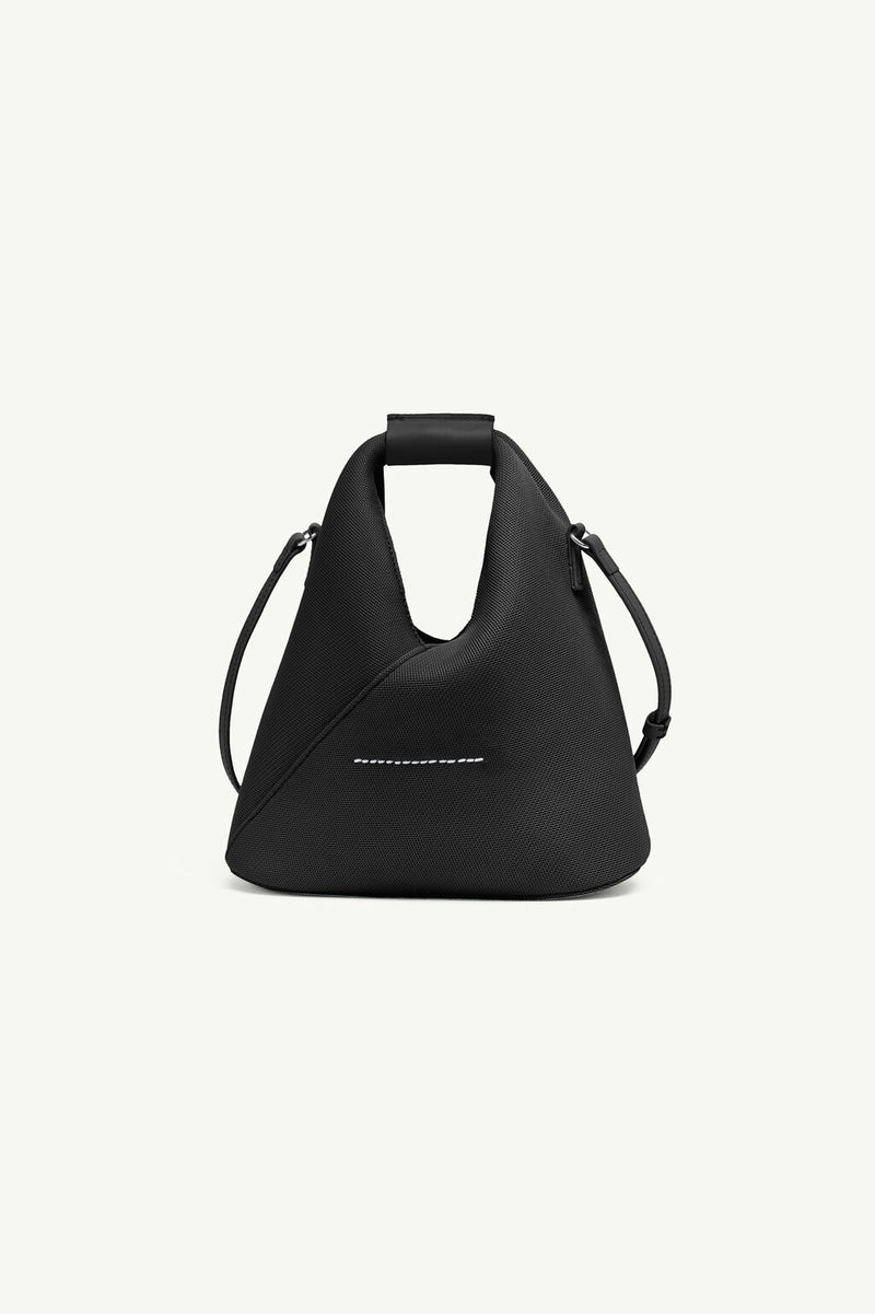 [MM6] Japanese Mesh Crossbody Bag -  Black