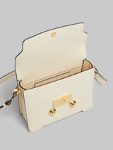 [MARNI]  Cream leather Trunkaroo medium shoulder bag - Shell