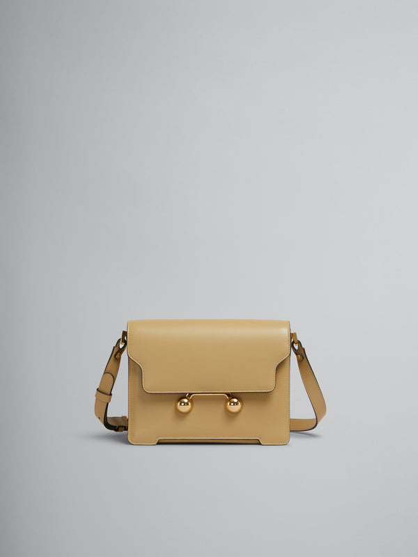 [MARNI] Camel leather Trunkaroo medium shoulder bag - NOMAD