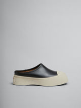 [MARNI] Black leather Pablo sabot - Black