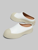 [MARNI] PABLO LEATHER SLIPPER - CREAM