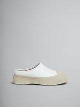 [MARNI] PABLO LEATHER SLIPPER - CREAM