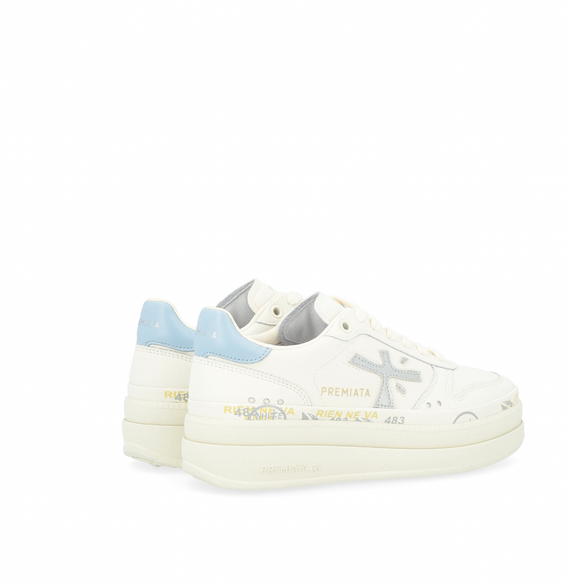 [PREMIATA]  MICOL 6789 - OFF WHITE/BLUE