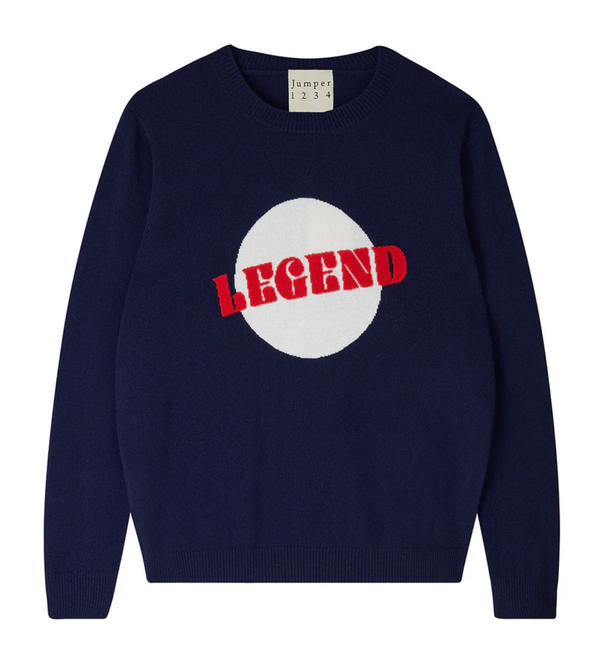 [JUMPER123]  LEGEND BOYFRIEND - NAVY