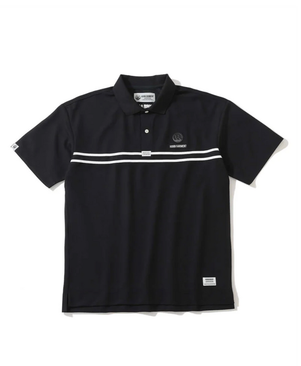 [MARK & LONA] SCORE POLO - BLACK