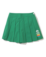 [MARK & LONA] HORIZON SPLIT SKIRT - GREEN