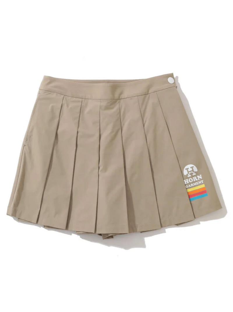 [MARK & LONA] HORIZON SPLIT SKIRT - BEIGE