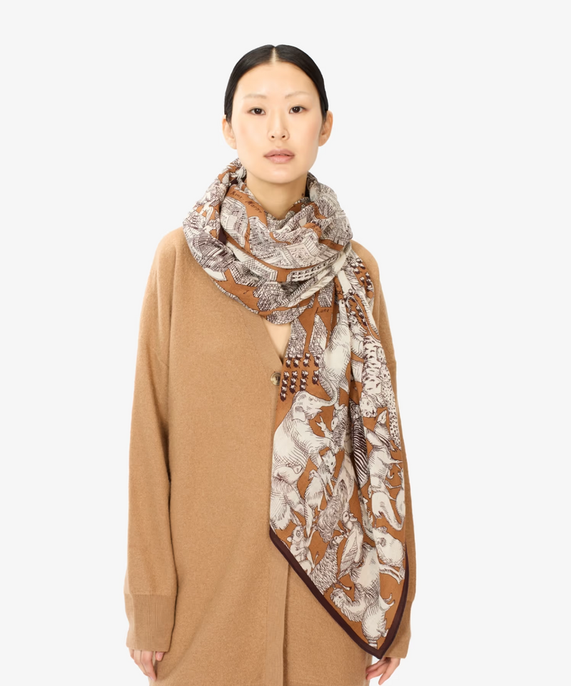 [INOUI] Scarf 100 - Turgot - Caramel