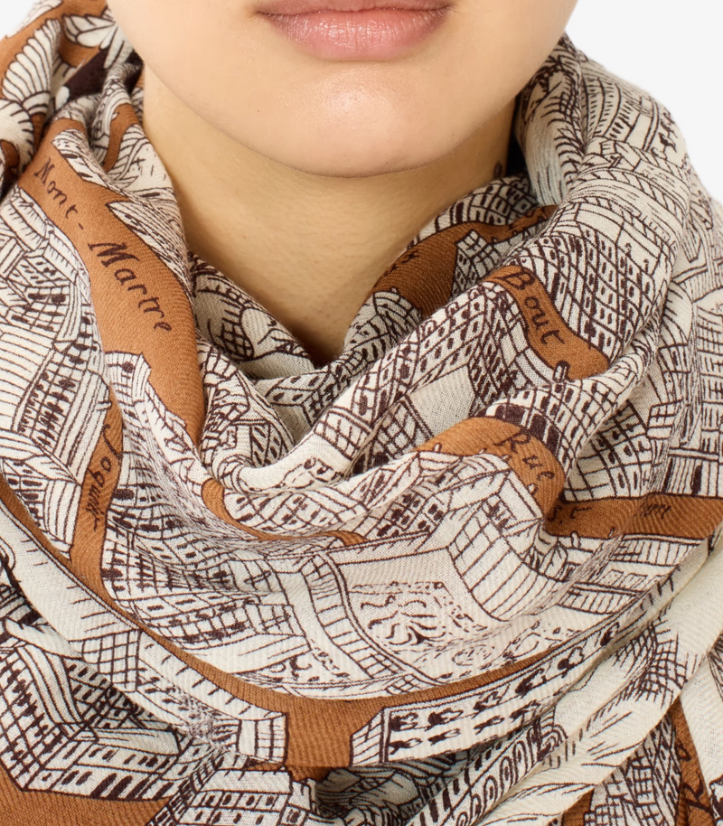 [INOUI] Scarf 100 - Turgot - Caramel