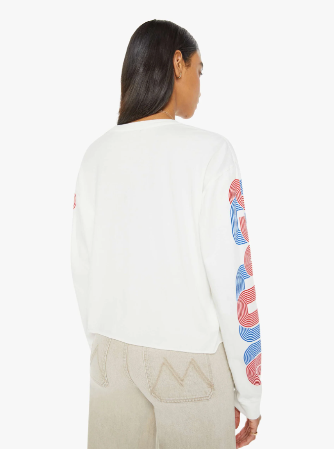 [MOTHER] The L/S Slouchy Cut Off - DYSI