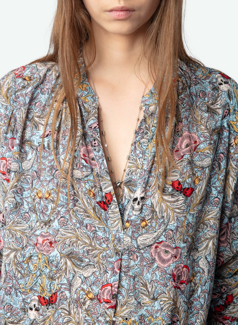 [ZADIG] Tink Blouse - Soft British Flowers