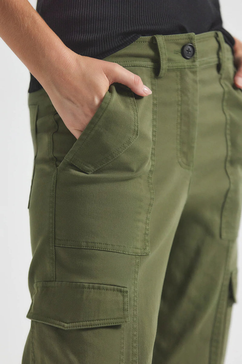 [DEREK LAM] Elian Utility Pants - Fatigue