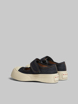 [MARNI] MARY JANE SNEAKERS - BLUE DENIM