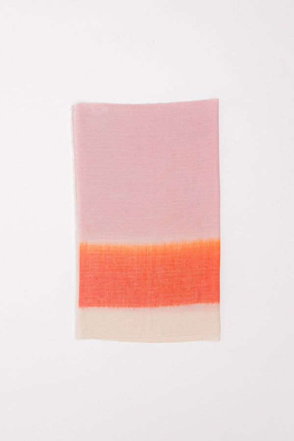 [ME&K] IKAT OMBRE - IVORY/PINK/ORANGE