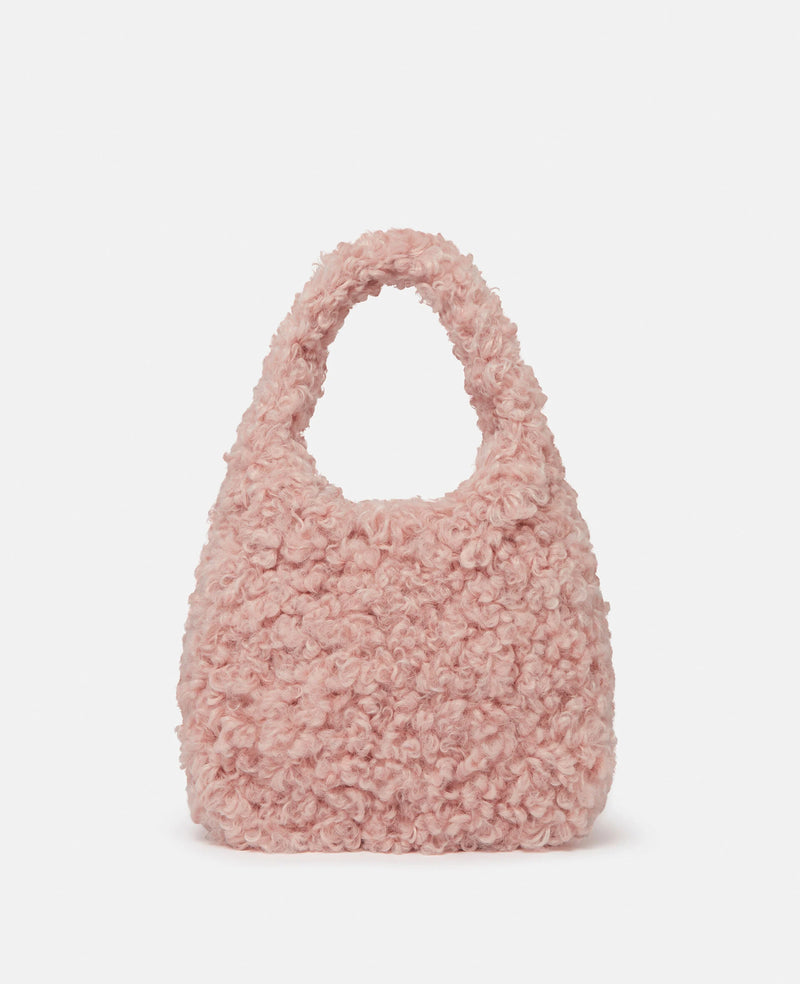 [Stella McCartney] Logo Plush Teddy Hobo Small