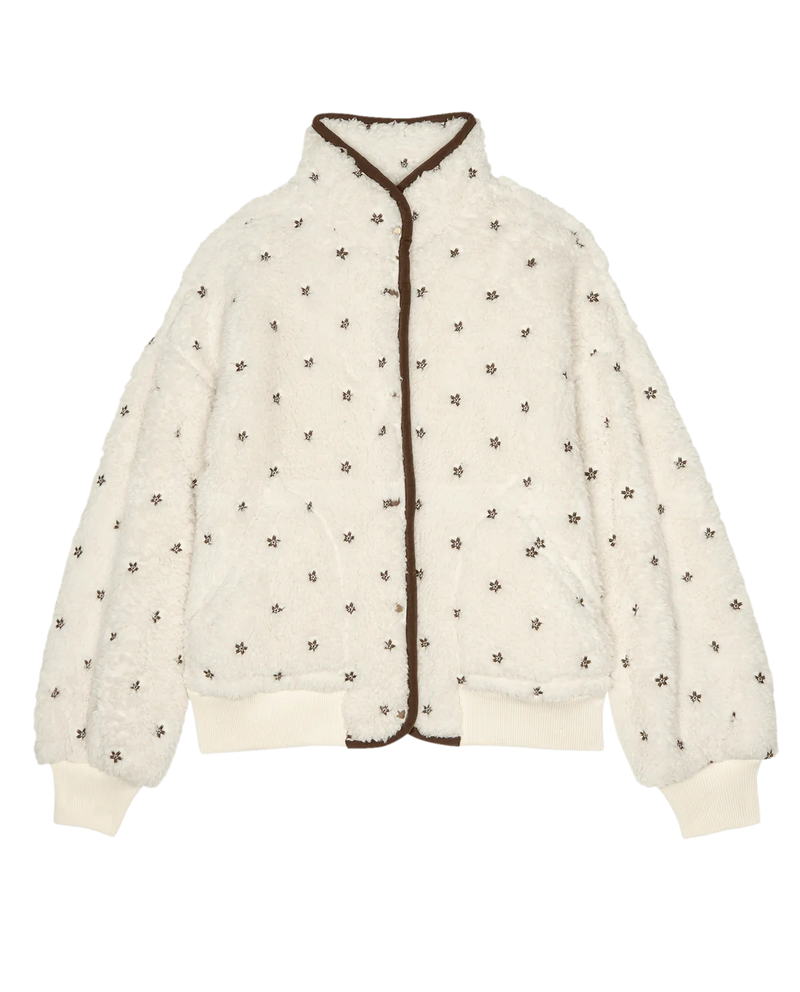 [THE GREAT] The Blackbird Jacket - Cream