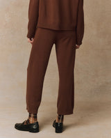 [THE GREAT] CASHMERE LANTERN PANT -  SANTAL