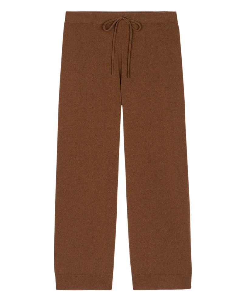 [THE GREAT] CASHMERE LANTERN PANT -  SANTAL