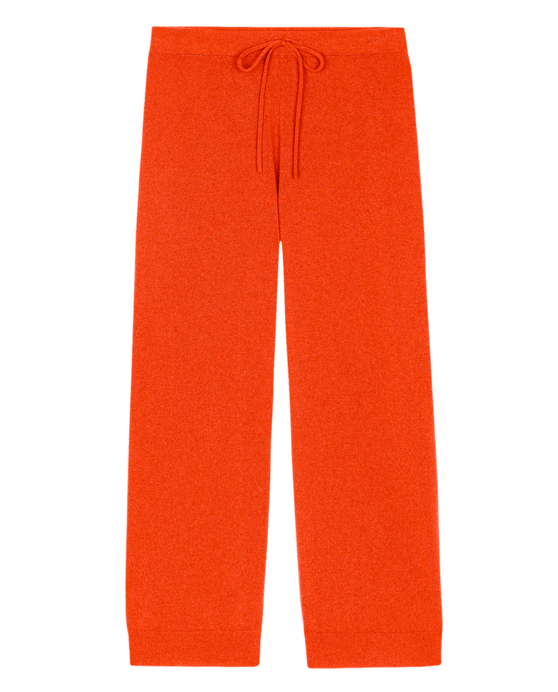 [THE GREAT] CASHMERE LANTERN PANT - EMBER