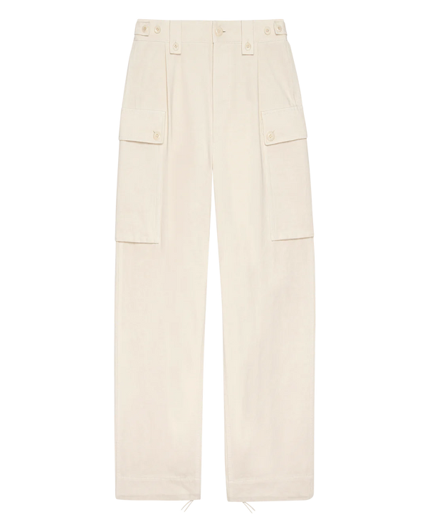 [The Great] The Convoy Pant - Natural