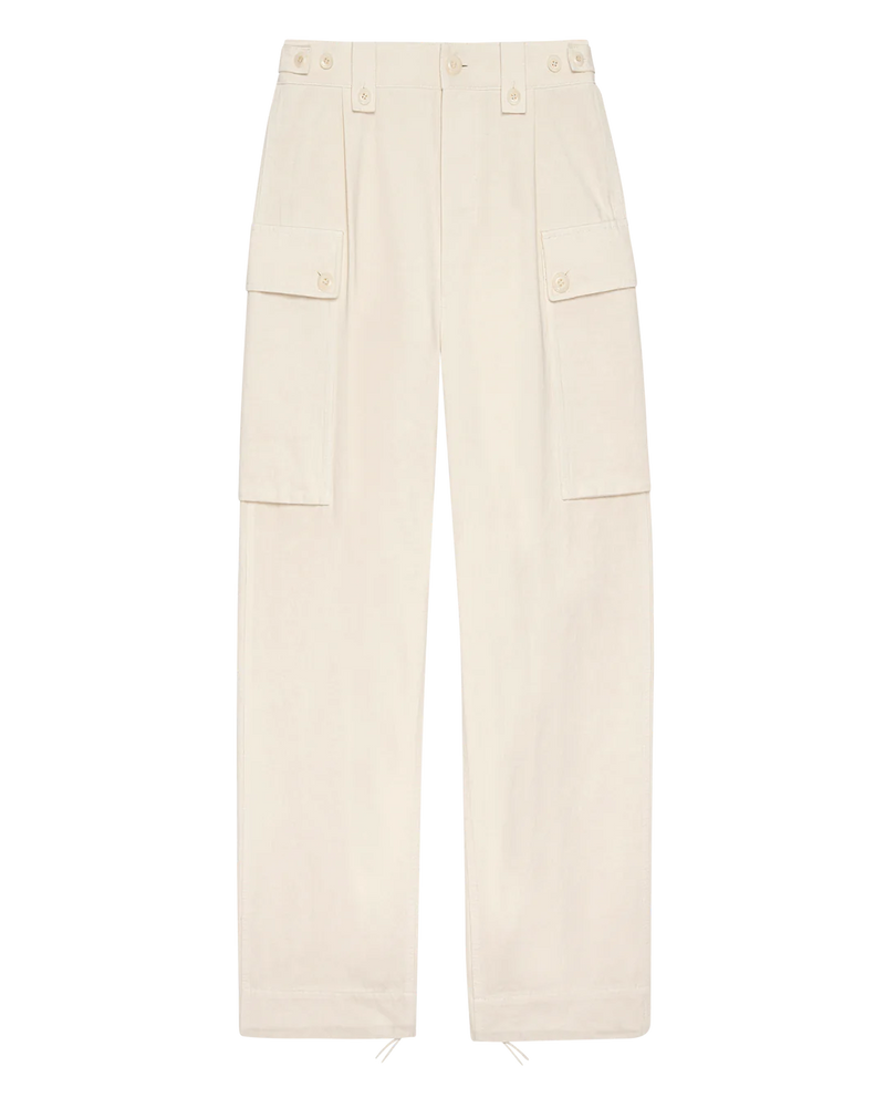 [The Great] The Convoy Pant - Natural