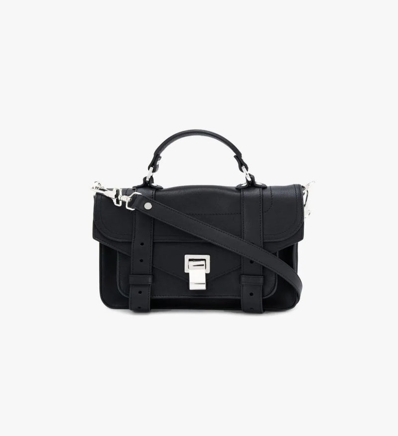 Proenza Schouler PS1 Tiny Bag in Black